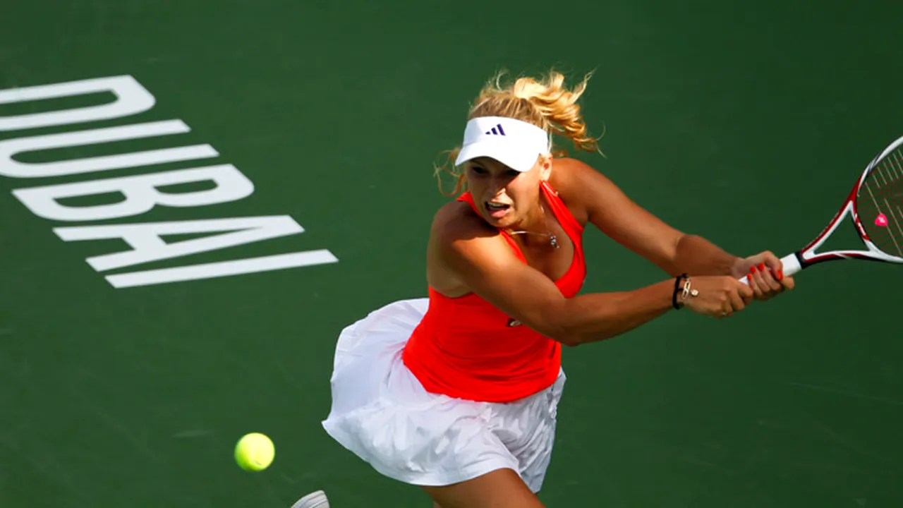 Wozniacki a câștigat turneul de la Dubai
