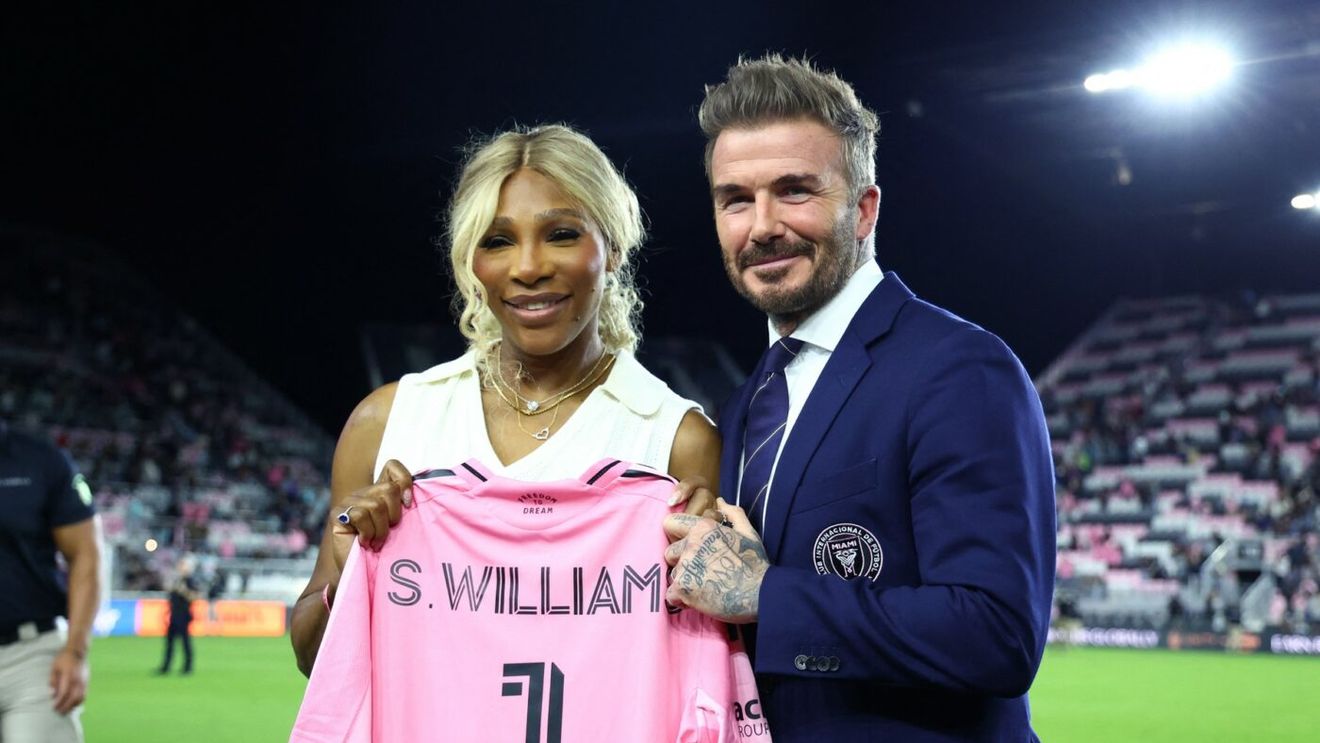 Serena Williams a primit tricoul lui Inter de la David Beckham: „Nu ar fi Miami, dacă nu ar fi plin de staruri"