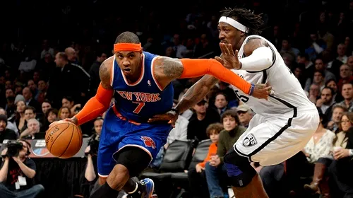 Răzbunarea lui Melo!** Anthony a marcat 31 de puncte în victoria lui Knicks în „derby-ul local” cu Nets