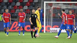 Nu e glumă! Un titular de la FCSB a cerut să fie scos la pauză pentru că s-a speriat: „S-a sufocat!”