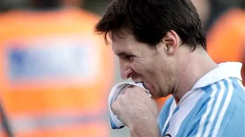 Aici devine un simplu muritor de rând: „Mă doare acest egal!”** Messi este distrus după un alt eșec la națională