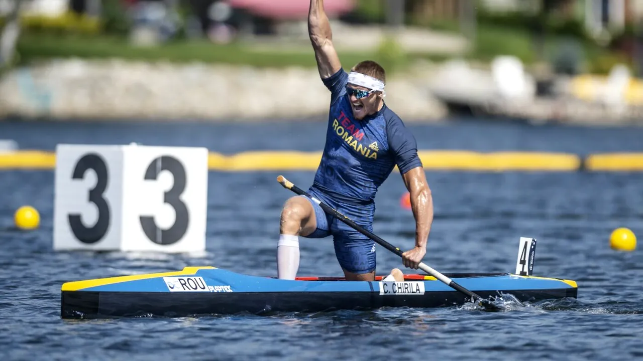 Cătălin Chirilă, campionul european la canoe, are un al doilea prenume pe care puțini îl știu: „Eu am încercat să fiu cât mai sus în tot” | EXCLUSIV