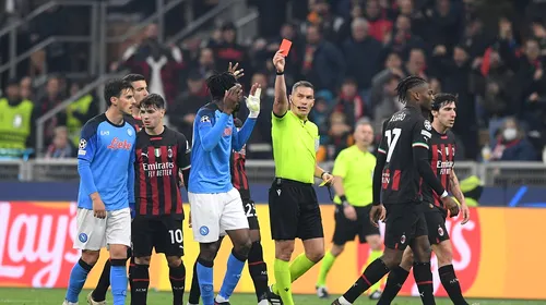 Istvan Kovacs, criticat în Gazzetta dello Sport pentru prestația de la meciul AC Milan – Napoli, din Liga Campionilor: „Sunt unele nedumeriri!”