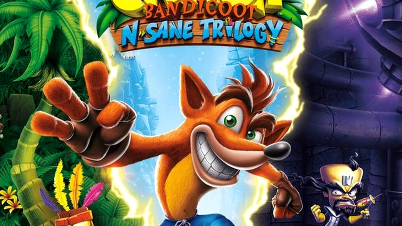Crash Bandicoot N.Sane Trilogy vine pe Xbox One, Nintendo Switch și PC