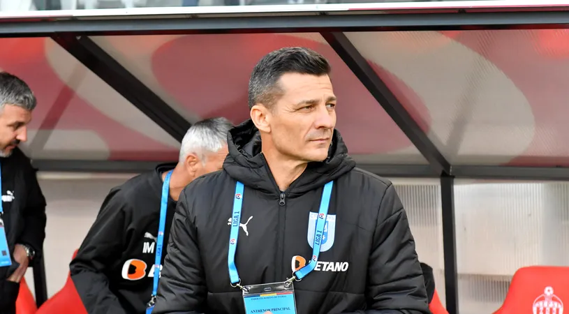 Costel Gâlcă, prima reacție după debutul cu o victorie categorică în Sepsi - Universitatea Craiova 1-3! Ce le-a cerut fotbaliștilor săi