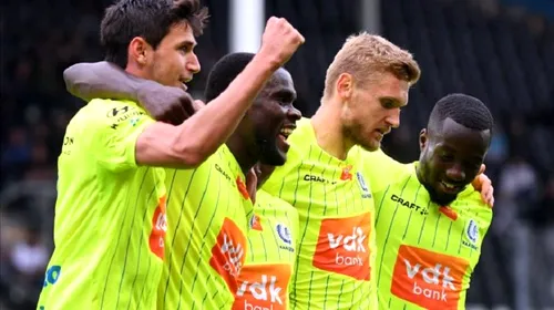 Gent, început cu stângul în noul sezon din Belgia. VIDEO | Ngadeu a debutat cu gol la adversara Viitorului