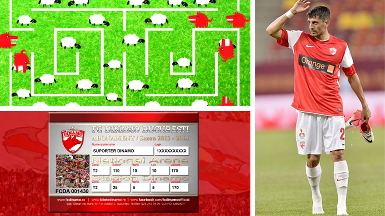 "Câinii atacă oile!" Dinamo ironizează Steaua în clipul de promovare al abonamentelor pentru noul sezon. VIDEO  