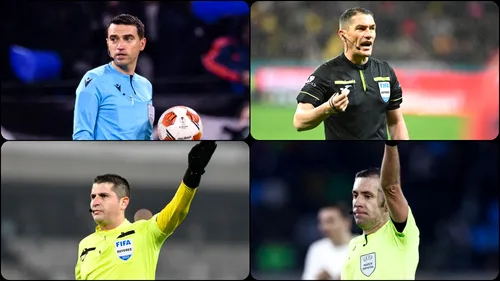 Degringolada totală din fotbalul românesc! Cum le-a permis CCA lui Horațiu Feșnic și Rareș Vidican să facă praf derby-ul dintre Rapid și FCSB: Kovacs, Hațegan, Chivulete și Petrescu, 4 arbitri cu ecuson FIFA, trimiși în zona arabă!