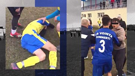 Noi imagini halucinante de la bătaia generală dintre juniorii de la Voința Domnești și Buftea! De la ce a pornit totul: „Uite-i, frate, cum îi aleargă prin parcare” | VIDEO EXCLUSIV