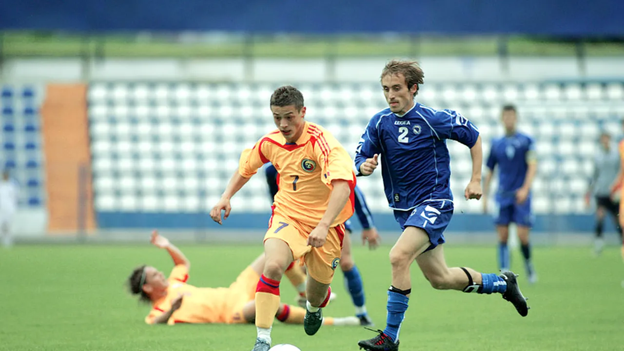 Tineretul a remizat cu Bosnia, scor 1-1
