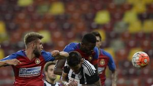 Portarul lui Partizan se disculpă: "Am alunecat, asta e. Dar să țineți minte că am scos cu genunchiul șutul din ultimul minut"
