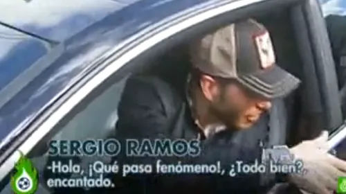 VIDEO: Sergio Ramos a făcut un fan aflat în scaunul cu rotile să plângă de emoție