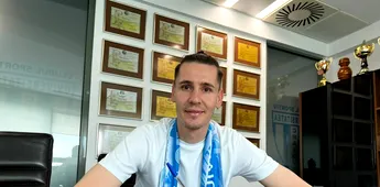 Silviu Lung junior, primele declaraţii după ce a semnat cu Universitatea Craiova: „Vreau trofee şi să ne calificăm în grupele Conference League”