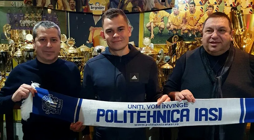 OFICIAL | Ucraineanul Mykhailo Plokhotnyuk a trecut testele medicale și a semnat cu Poli Iași. Durata contractului primei achiziții din acest an a clubului din Copou