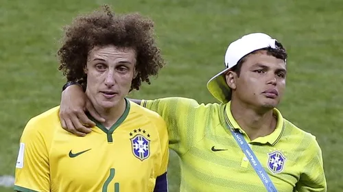 David Luiz, cu ochii în lacrimi: „Cer iertare poporului brazilian”. Julio Cesar: „E complicat să explici ce s-a întâmplat”