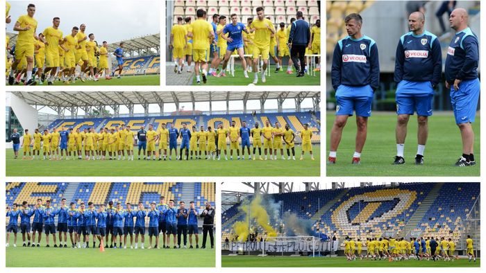 Nae Constantin a sunat adunarea la Petrolul și a avut 34 de jucători la primul antrenament. Simon Măzărache este ultima noutate a ploieștenilor