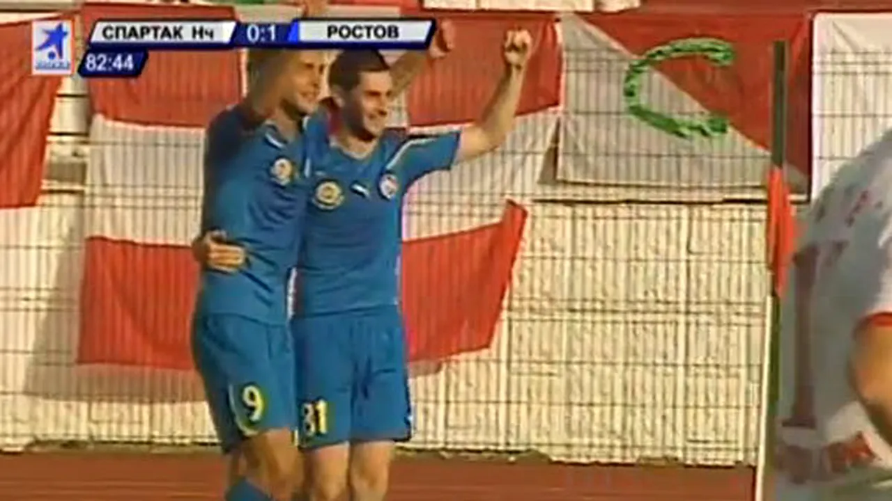 VIDEO ȘOC** Cociș știe să dea și gol! :) Favoritul lui Piți a marcat singurul gol din Spartak Nalchik - Rostov 0-1
