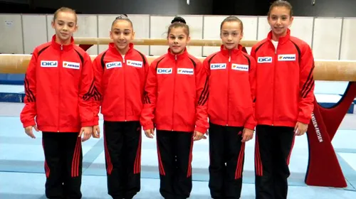 Echipa de gimnastică junioare a României, medalie de bronz la CE de la Sofia