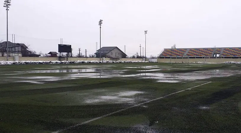 FC Argeș a ratat primul amical din 2019.** Condițiile meteo le-au dat planurile peste cap