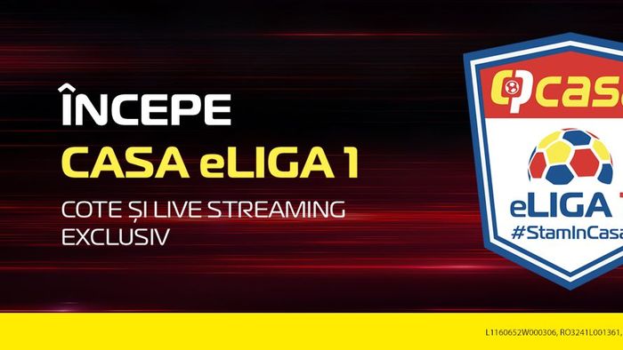 Liga 1 e din nou în ofertă! Pariezi pe derby-urile din Casa eLiga FIFA 20