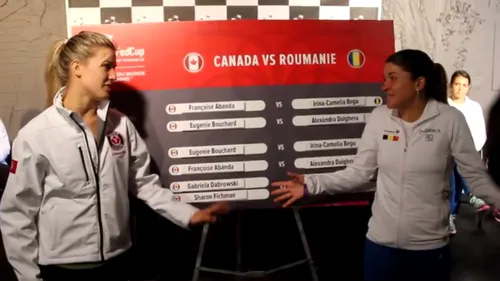 Se răzbună și la Charleston? Dulgheru se reîntâlnește azi cu Bouchard după gestul revoltător făcut de canadiancă în Fed Cup