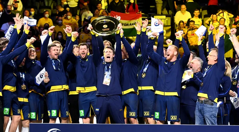 Suedia, campioana Europei la handbal masculin! Dramă pentru Spania, care a pierdut în ultima secundă | VIDEO