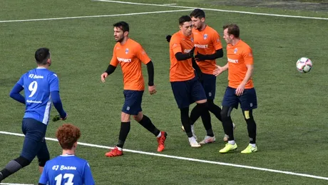 FC Buzău, cât pe ce să o comită în meciul amical cu CSM Focșani. Un fotbalist nou, utilizat de Cristian Pustai din primul minut