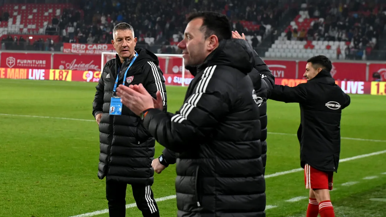 Cristiano Bergodi a explicat cum a câștigat duelul tactic din Sepsi - FC U Craiova: „Ne-am întors la sistemul nostru”