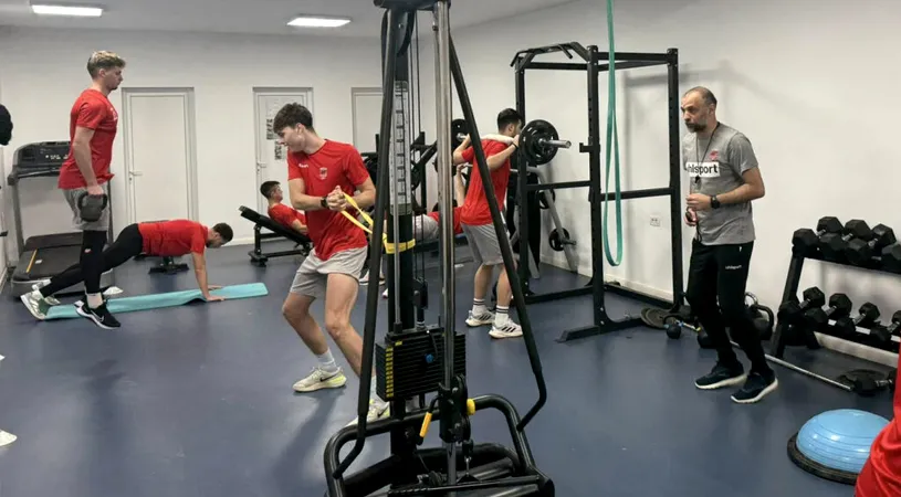 CS Tunari a început cantonamentul de iarnă la Cheile Grădiștei. Dinu Todoran e optimist în lupta pentru salvarea de la retrogradare