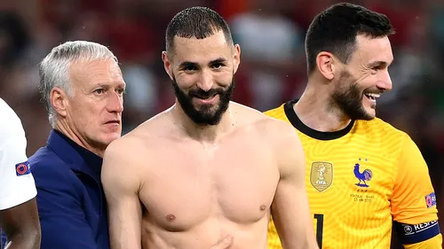 Scandal mare între Didier Deschamps și Karim Benzema! Selecționerul Franței a dezvăluit de ce a plecat atacantul de la Mondial, iar reacția vedetei lui Real Madrid a fost imediată: „Mincinos!”