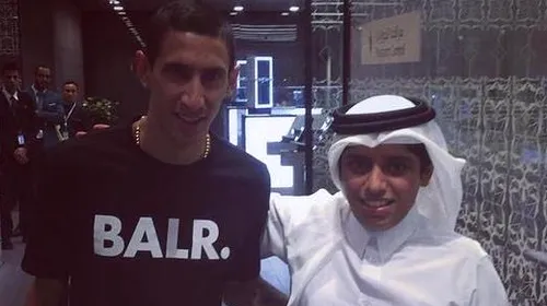 FOTO | Angel Di Maria a ajuns la Doha și urmează să semneze cu PSG după vizita medicală