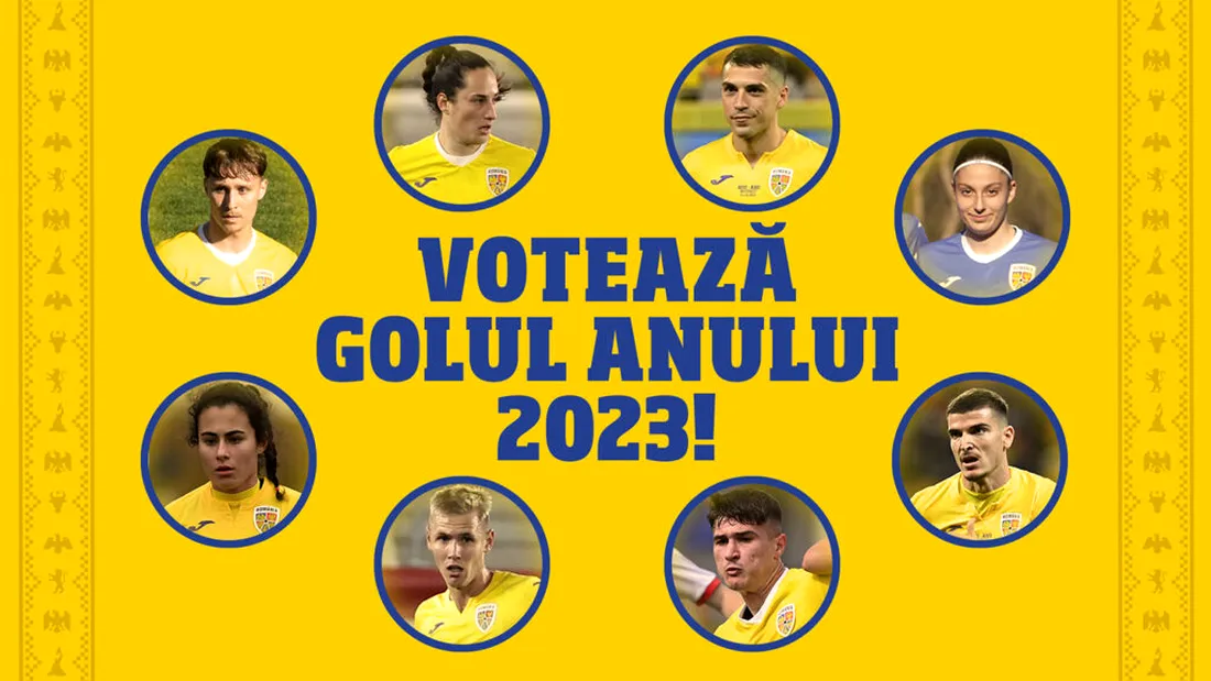 Doi jucători din Liga 2, nominalizați de FRF pentru ”Golul Anului 2023” la naționalele României