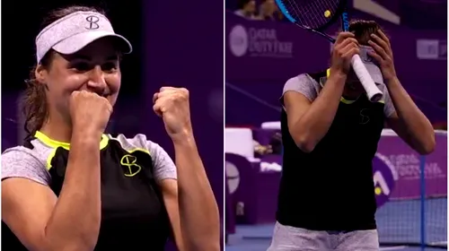 Monica Niculescu e sinceră după victoria impresionantă cu Maria Șarapova: „Nu aveam niciun fel de ritm. Dar, cred că nici ea nu a avut ritm, pentru că eu joc ciudat!”
