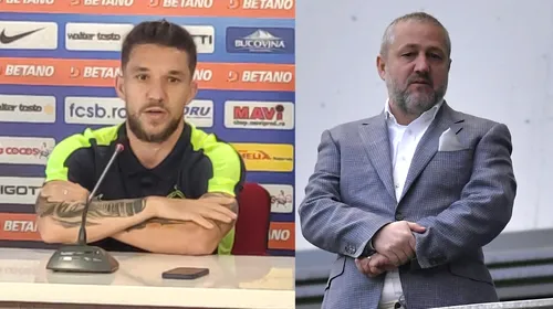 Alex Băluță îi răspunde lui Mihai Rotaru! Fotbalistul lui FCSB îl pune la punct pe patronul Universității Craiova. „Lipsă de respect! Ofertele n-au fost egale!”