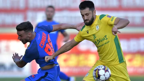 CS Mioveni - FCSB 1-1. Dezastru pentru „roș-albaștri”, rămași fără victorie după 4 etape! Noua „perlă” Miculescu a marcat, dar n-a fost de ajuns