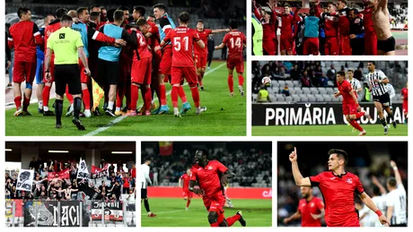 FC Hermannstadt, la un punct de revenirea în Liga 1 după victoria cu ”U” Cluj. ”Mielușeii” veniți la tăiere pe Cluj Arena i-au surprins pe ”studenți”