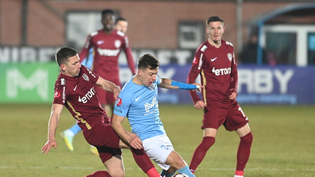 FC Voluntari - CFR Cluj 1-4. Ardelenii câștigă lejer, deși au fost conduși