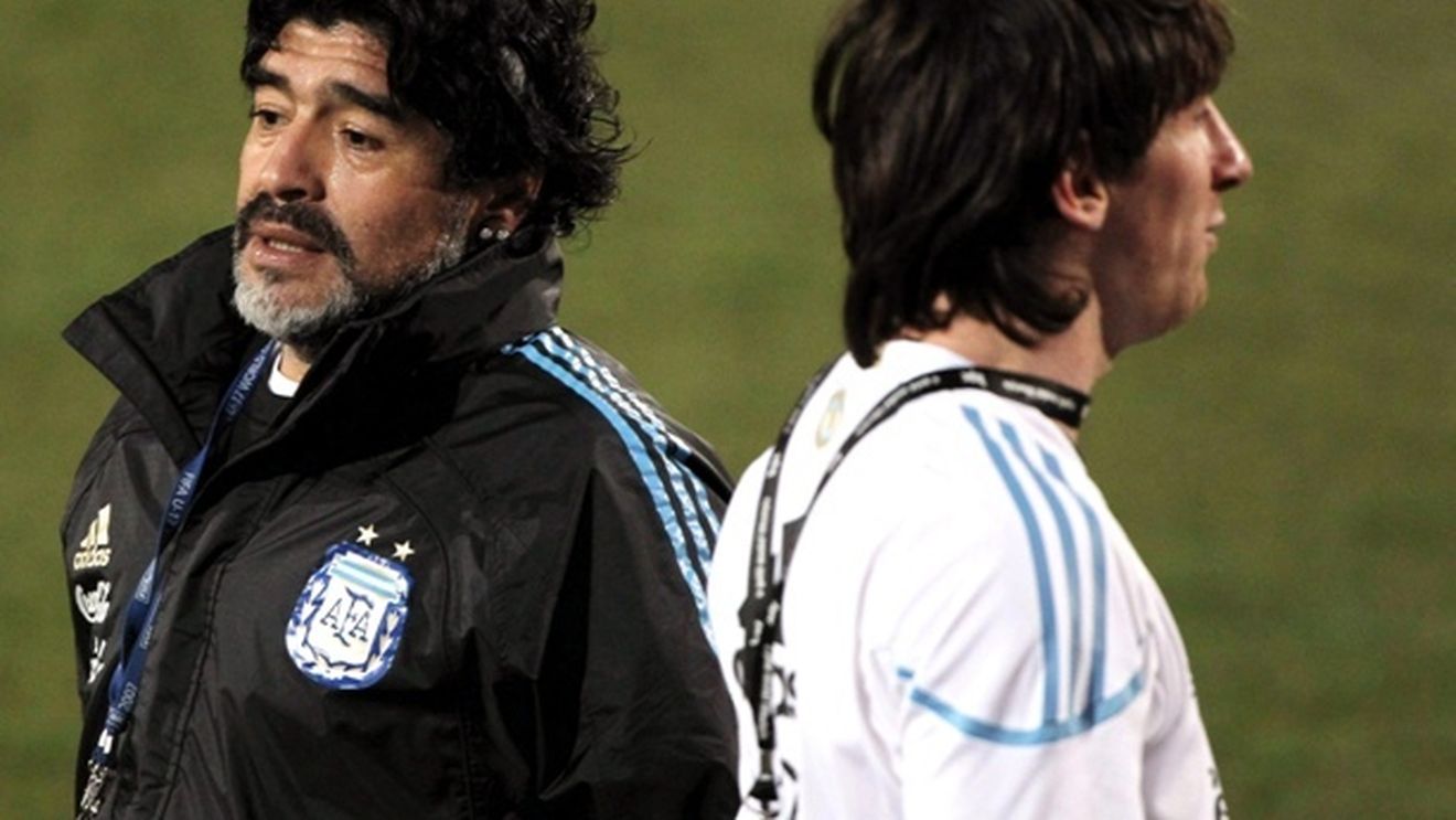 Messi "îl copiază" pe Maradona și la accidentări! VIDEO Cum s-a rupt Diego când juca la BarÃ§a!