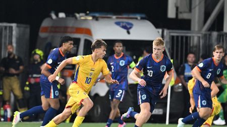 Spaniolii și-au trimis oamenii să-l urmărească la București, în România U19 – Olanda U19: „Interesul lui Real Madrid și al Barcelonei e pozitiv, dar nu știu cât aș juca acolo”