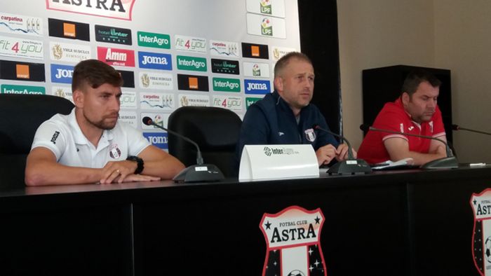 Start pentru Astra în noul sezon al Europa League. Edi Iordănescu: "Mi-ar fi plăcut să pot spune că suntem favoriți cu Zira, dar trebuie să fiu precaut o astfel de afirmație"