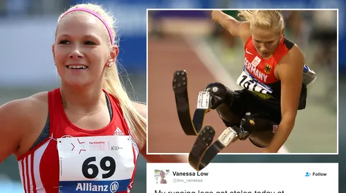 „Mi-au furat picioarele!” Mesajul campioanei paralimpice care a stârnit furie și emoție pe internet! FOTO