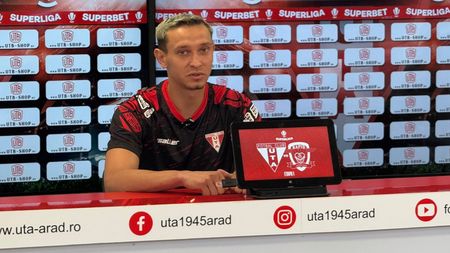 Cine l-a influențat pe Costache să aleagă UTA? Mijlocașul avertizează Rapidul: „Șansele sunt 60-40 pentru noi, jucăm acasă!"