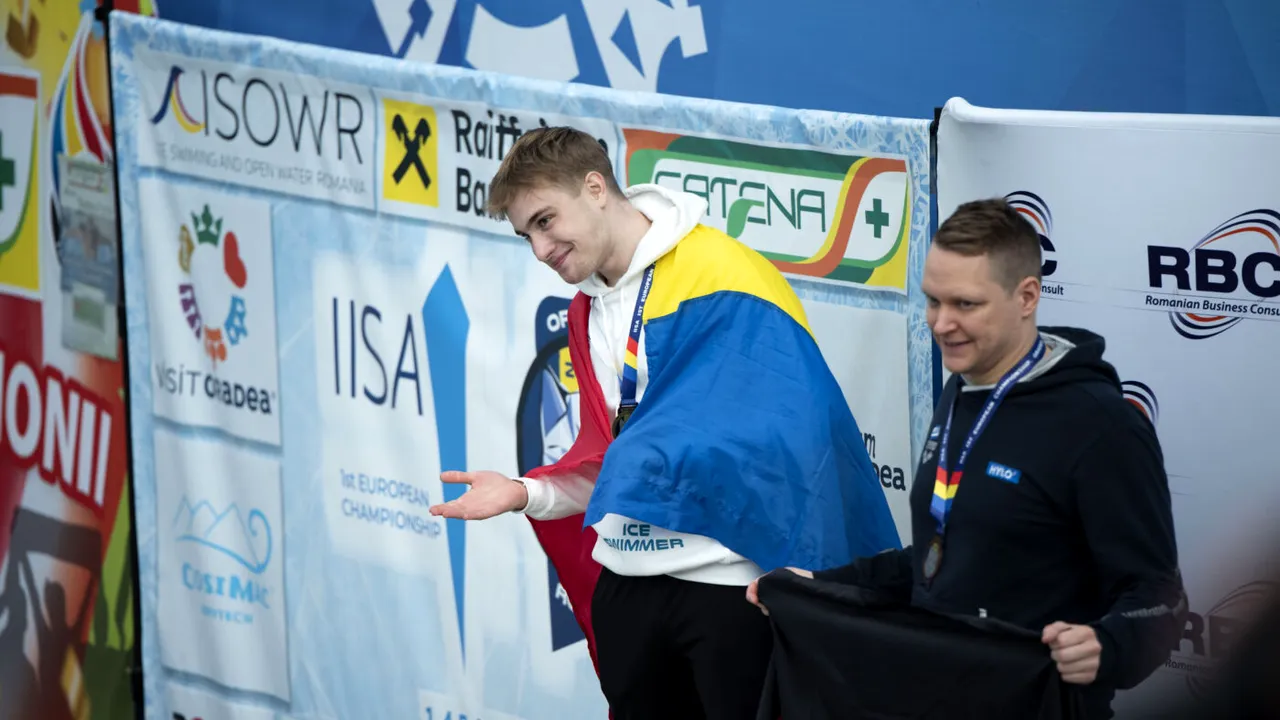 România a cucerit 9 medalii la Campionatul European de Înot în Ape Înghețate. Cei mai valoroși ice swimmeri din Europa au doborât 14 recorduri mondiale la Oradea
