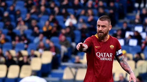 La doi ani distanță, AS Roma își pierde iar căpitanul. FOTO | Daniele De Rossi se pregătește de ultimul meci în tricoul giallorossilor: „Timp de 18 ani a fost inima echipei”