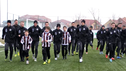 Universitatea Cluj a remizat cu Olimpia Satu Mare, scor 0-0, într-un meci amical
