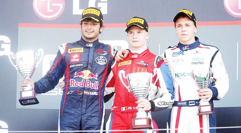 Promisiune pentru Formula 1! Robert Vișoiu a câștigat cursa secundă de la Hungaroring din cadrul GP3 Series
