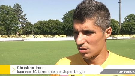 Cristian Ianu a marcat un gol pentru FC Schaffhausen