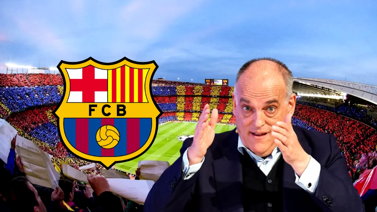 Cutremur în Spania: Barcelona solicită în mod oficial demisia lui Javier Tebas, președintele La Liga! Comunicatul emis de catalani