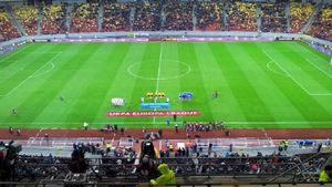 FOTO | Nimeni nu a băgat de seamă asta când s-a uitat la Steaua - Rio Ave. Imaginea care nu s-a înțeles la televizor