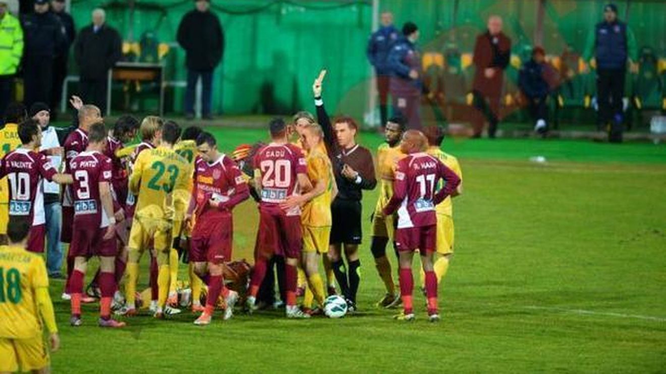 Cadu, suspendat 9 meciuri pentru lovitura aplicată lui Milanov! Mureșan: "E o decizie împotriva CFR-ului!" Ce partide va rata fundașul